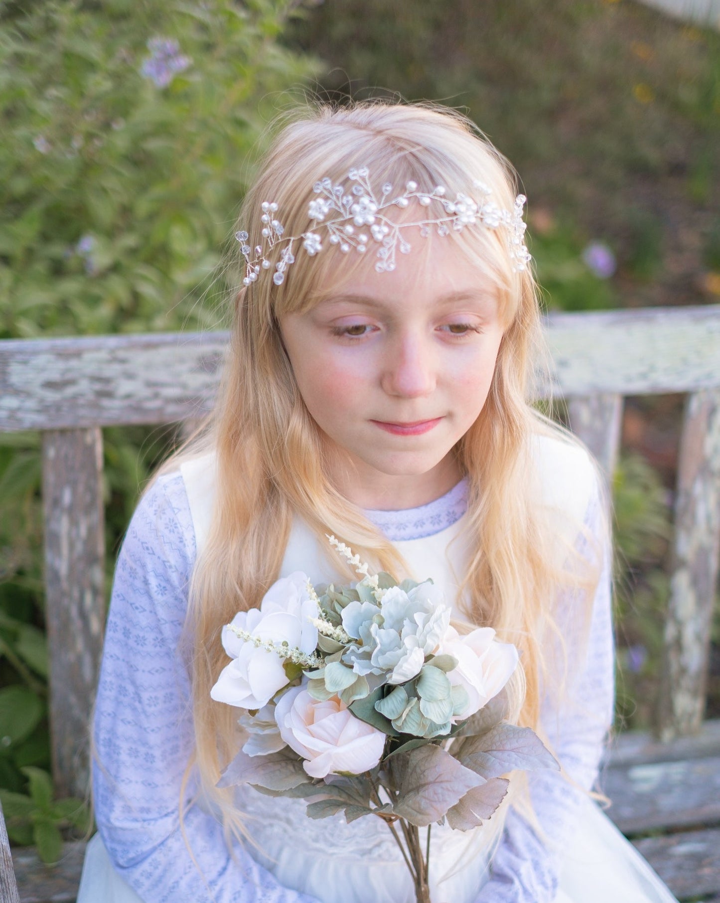 Pearl Floral Headband