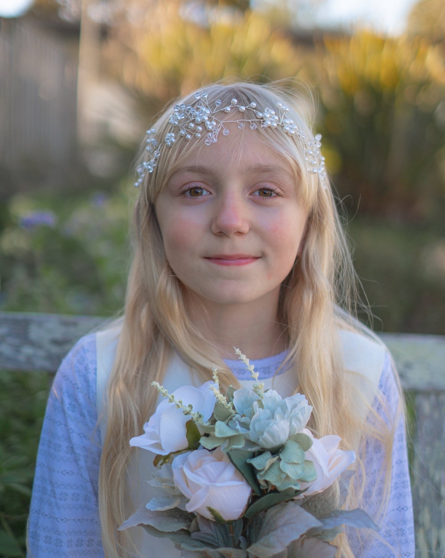 Pearl Floral Headband