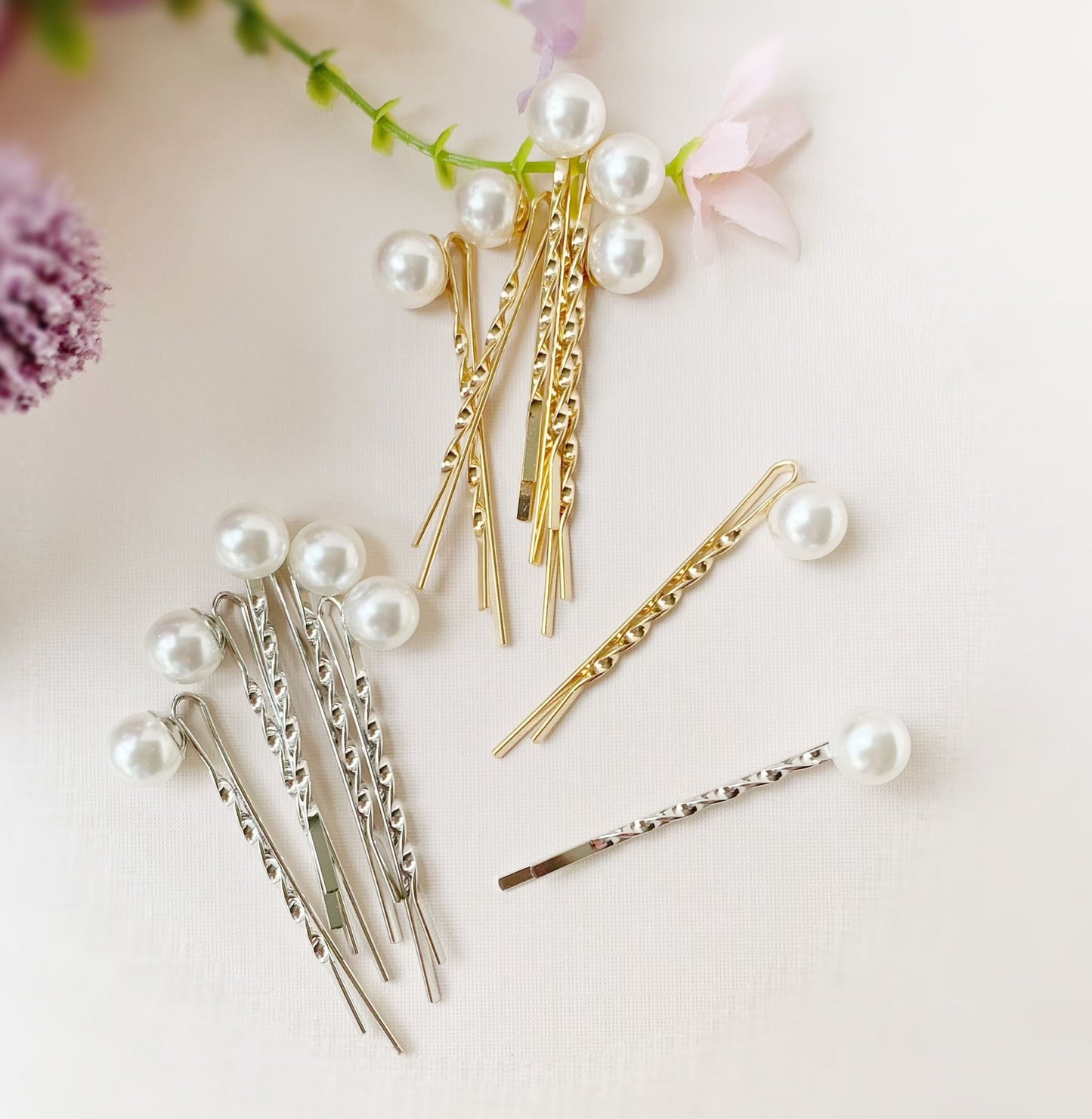 Pearl Bobby Pins