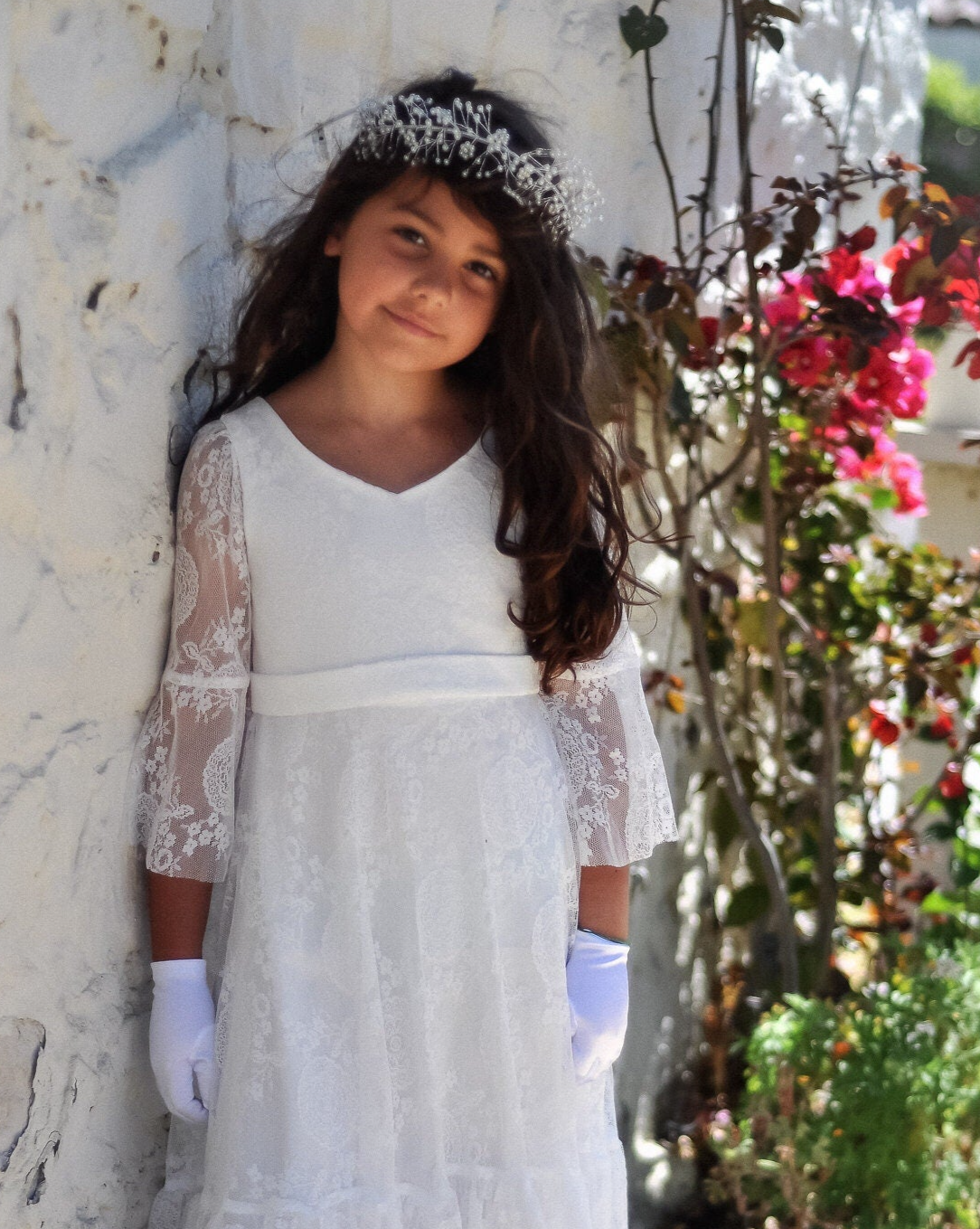 White Lace Dress