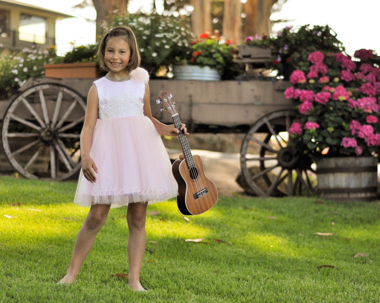 Blush pink Tulle Dress