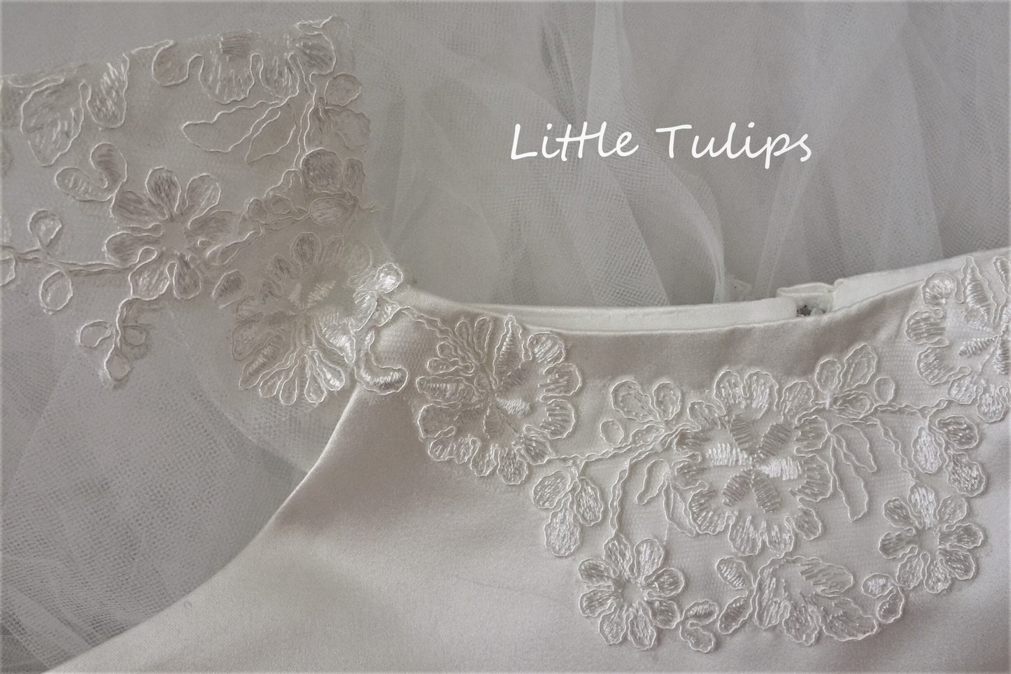 Embroidered First Communion Dress