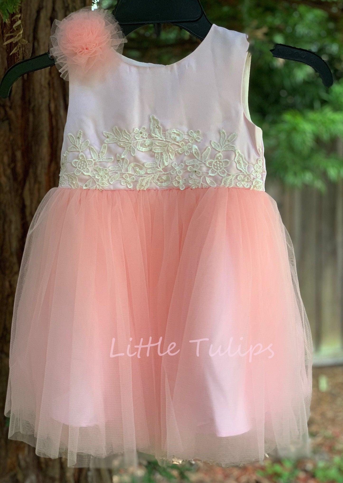 Blush pink Tulle Dress