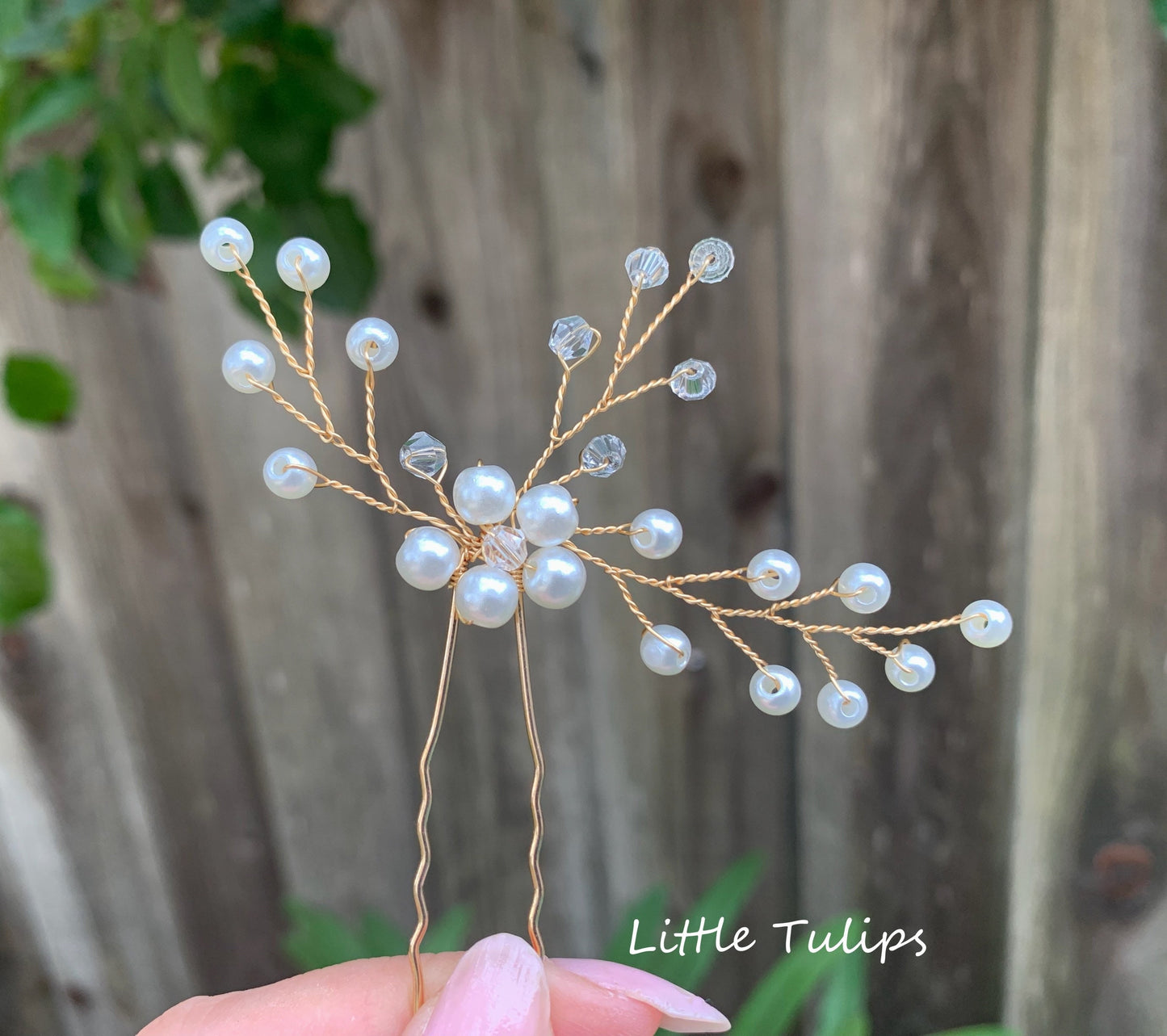 Small Pearl Hair Pin